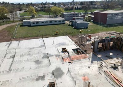 Neubau der Pfrimmtal-Realschule plus, 15. April 2021