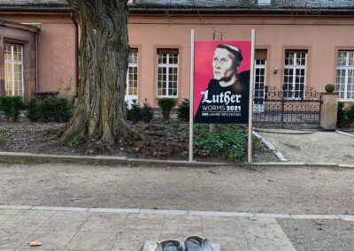 Lutherdenkmal „Hier stehe ich...“