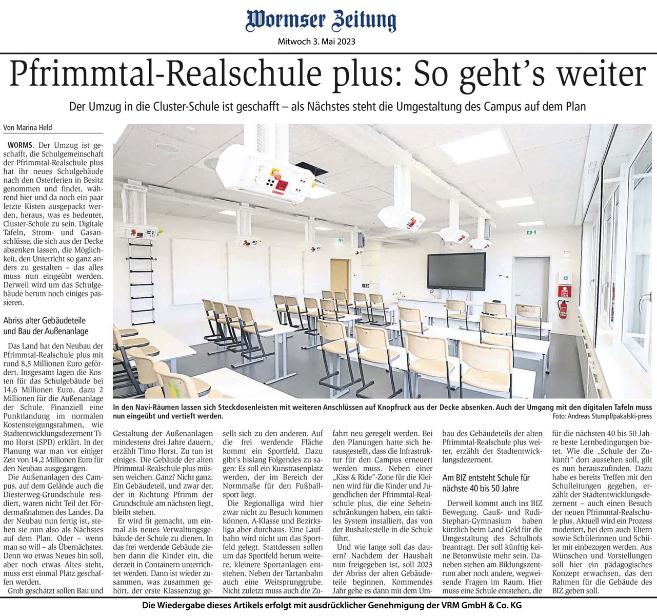 Pfrimmtal-Realschule plus: So geht’s weiter