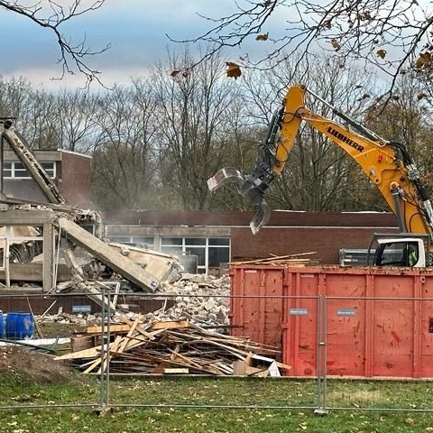 Der Abriss unseres alten Schulgebäudes