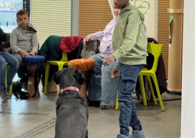 Lesen mit Hund Sami, Weihnachtszeit in der Pfrimmtalschule