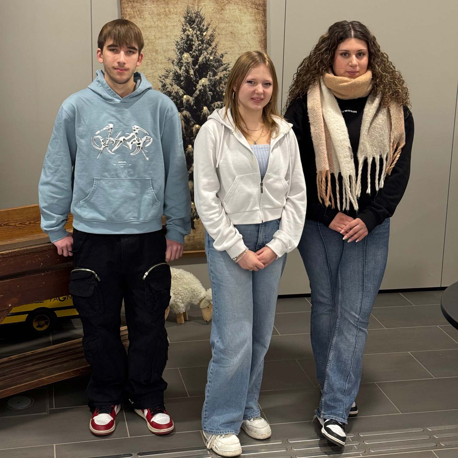 pfrimmtalschule-schuelerinnenvertretung-2026 Schülerinnenvertretung, von links: Kahled Alahmad (10a), Alessia Amico (10a) und Ersican Dönmez (10a).