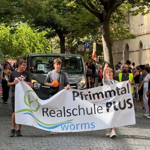 Die Pfrimmtalschule Worms auf dem Backfischfest 2026